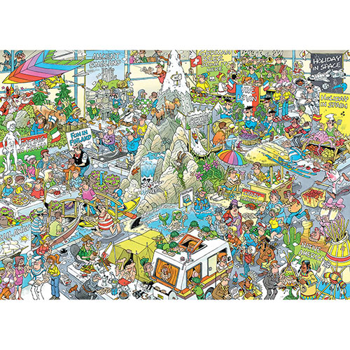 The Holiday Fair 1000 Piece Jigsaw Puzzle