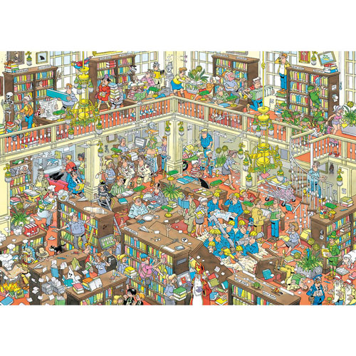 The Library 2000 Piece Jigsaw Puzzle