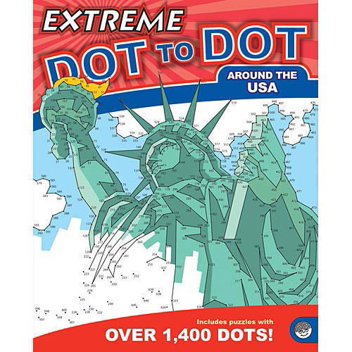 Extreme Dot-to-Dot Book - Around the USA 