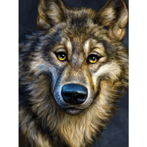 Winsome Wolf 300 Large Piece Jigsaw Puzzle