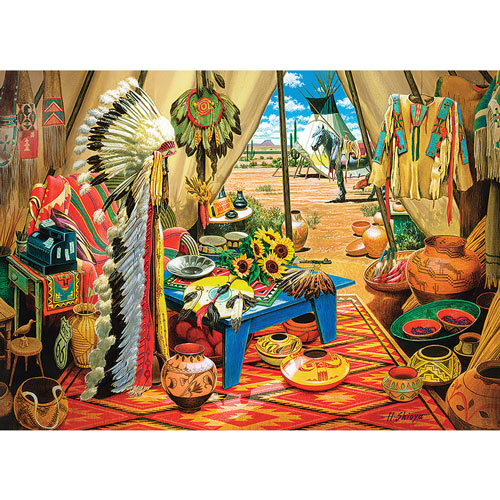 Trading Post 1000 Piece Jigsaw Puzzle
