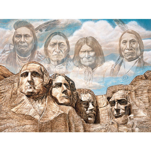 Founding Fathers 550 Piece Jigsaw Puzzle