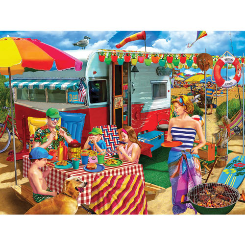 Trip To The Coast 300 large Piece Jigsaw Puzzle