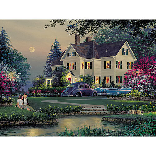 Courtyard 300 Large Piece Jigsaw Puzzle