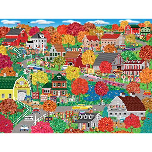 The Quilt Road 1000 Piece Jigsaw Puzzle