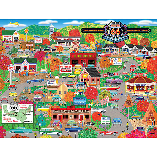 Dream Of Route 66 1000 Piece Jigsaw Puzzle