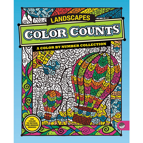 Landscapes - Color by Number Book