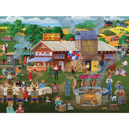 Billy-Jo's BBQ 300 Large Piece Jigsaw Puzzle