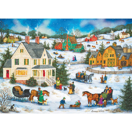 Holiday Dinner Guests 1000 Piece Jigsaw Puzzle