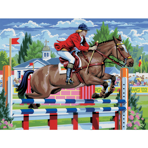 Show Jumping - Paint by Numbers Kits