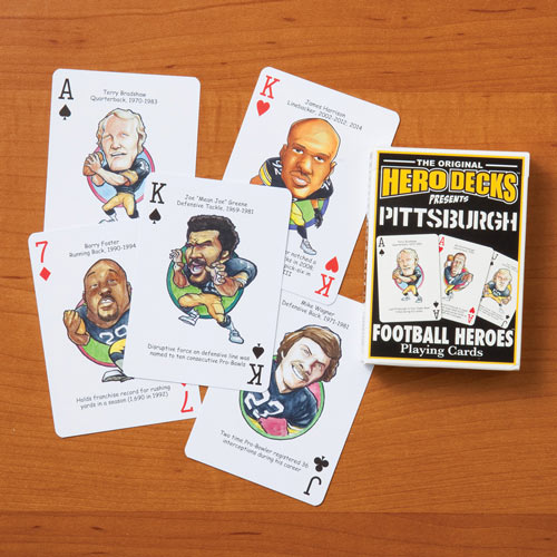 Pittsburgh Steelers - Football Heroes Playing Cards