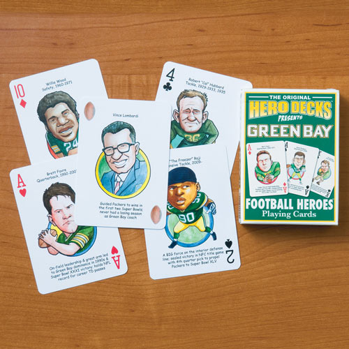 Green Bay Packers - Football Heroes Playing Cards