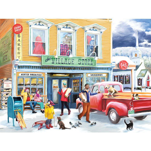 The Village Store 300 Large Piece Jigsaw Puzzle