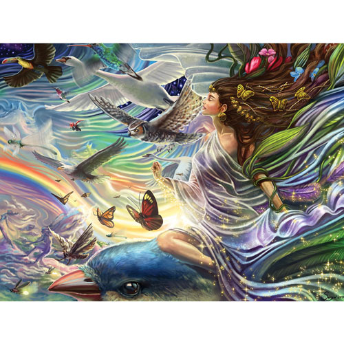 Sky Fairy Queen 750 Large Piece Jigsaw  Puzzle
