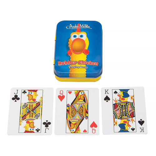 Rubber Chicken Playing Cards