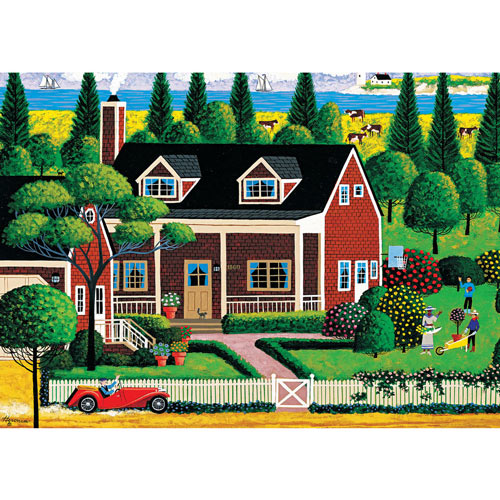 Tending The Garden 300 Large Piece Jigsaw Puzzle
