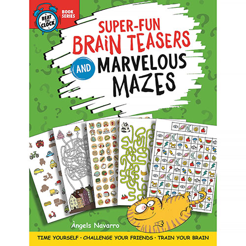 Super-Fun Brain Teasers Puzzle Book