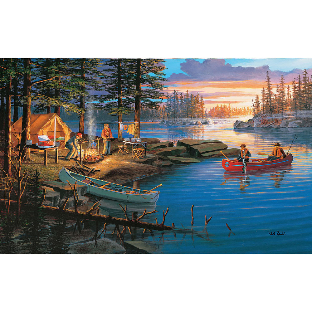 Campfire Memories 300 Large Piece Jigsaw Puzzle