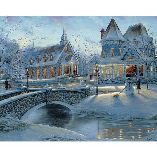 Home For Christmas 1000 Large Piece Jigsaw Puzzle