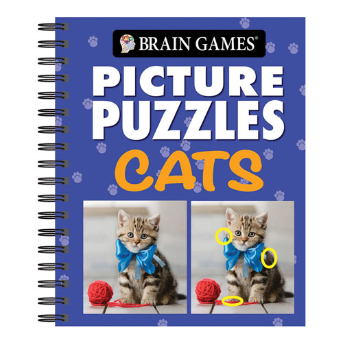Cats Challenge Picture Puzzles Book