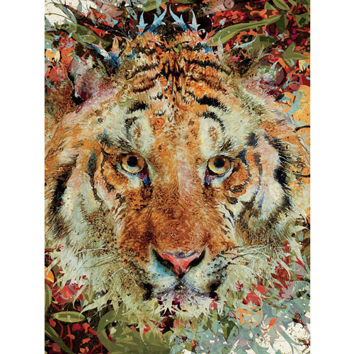 Nature's Beauty Tiger 550 Piece Jigsaw Puzzle