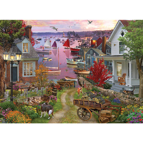 Evening In The Harbor 1000 Piece Jigsaw Puzzle