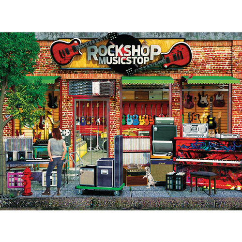 Rock Shop 1000 Piece Jigsaw Puzzle