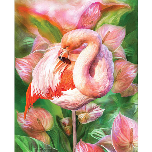 Blooming In Paradise 1000 Large Piece Jigsaw Puzzle