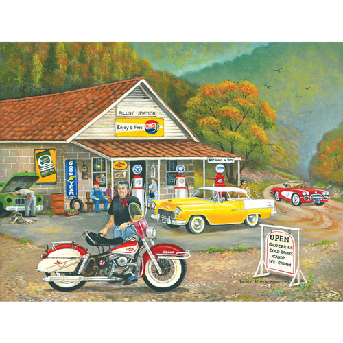 Fillin' Station 300 Large Piece Jigsaw Puzzle