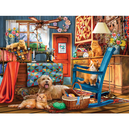 Made With Love 300 Large Piece Jigsaw Puzzle