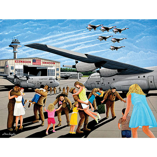 Family Welcome 500 Piece Jigsaw Puzzle