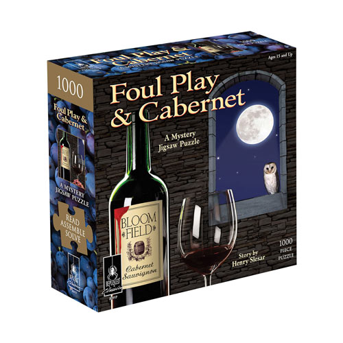 Foul Play & Cabernet 1000 Piece Mystery Puzzle
