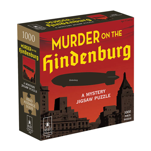 Murder On The Hindenburg 1000 Piece Mystery Puzzle