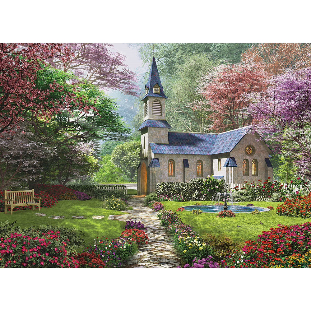 Blooming Garden 300 Large Piece Jigsaw Puzzle