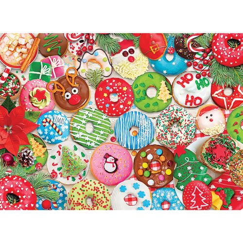 Christmas Donuts 1000 Piece Jigsaw Puzzle