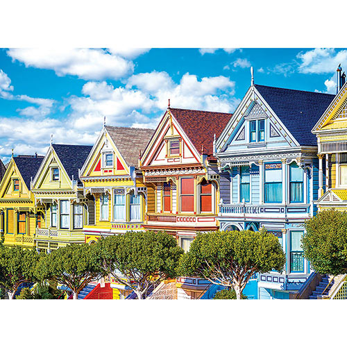 The Painted Ladies 1000 Piece Jigsaw Puzzle