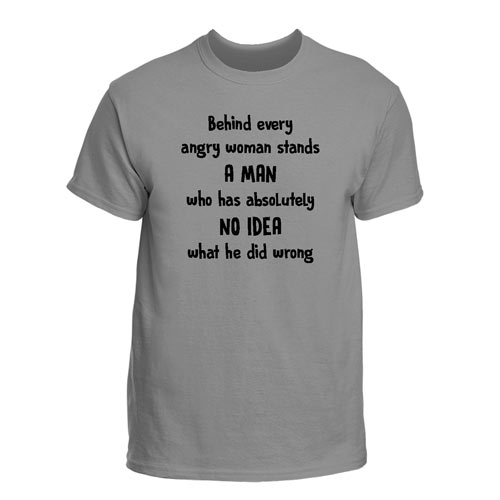 Angry Woman T-Shirt