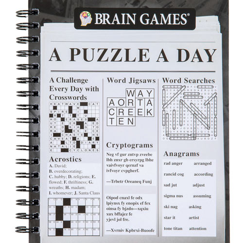 Brain Games Book - A Puzzle A Day
