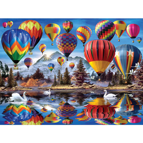 Hot Air Balloons 1000 Piece Jigsaw Puzzle
