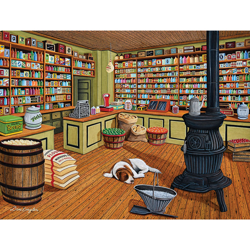 Dog Day Afternoon 500 Piece Jigsaw Puzzle