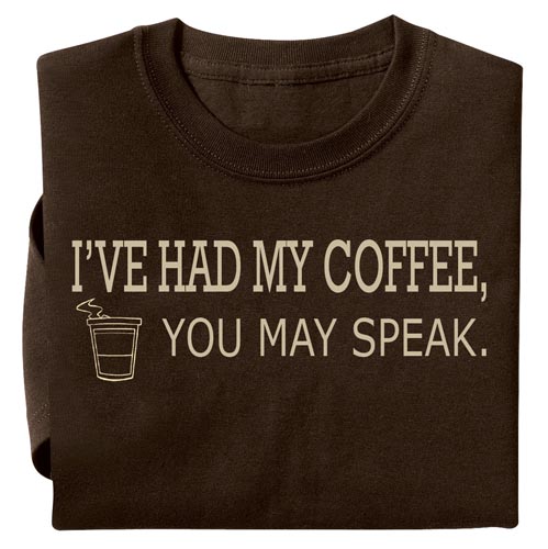 Coffee Novelty T-shirt