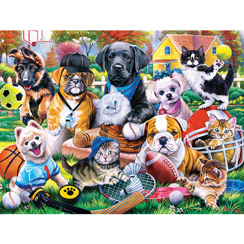 Play It Again Sports 300 Large Piece Jigsaw Puzzle