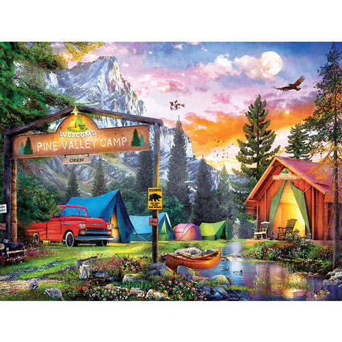 Pine Valley Camp 300 Large Piece Jigsaw Puzzle