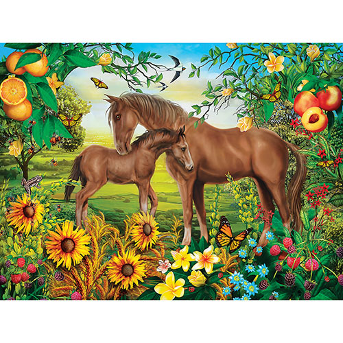 Neighs & Nuzzles 300 Large Piece Jigsaw Puzzle
