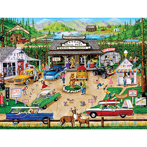The National Parks 550 Piece Jigsaw Puzzle