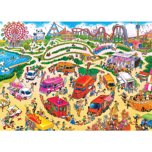 Summer Carnival Maze Puzzle