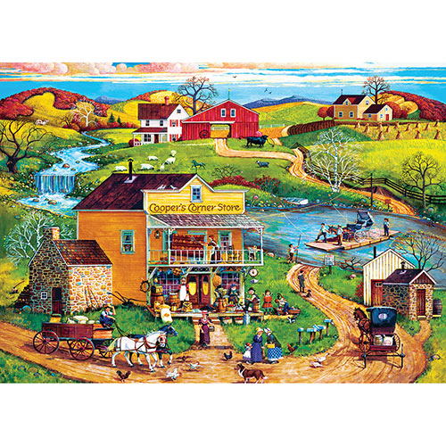 Cooper's Corner 500 Piece Jigsaw Puzzle