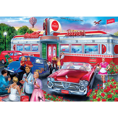 Coca-Cola Diner 1000 Piece Jigsaw Puzzle