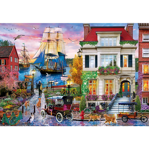 Early Morning Departure 2000 Piece Jigsaw Puzzle