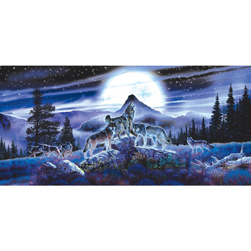 Night Wolves 1000 Piece Jigsaw Puzzle